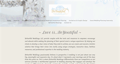 Desktop Screenshot of beyoutiful-weddings.com